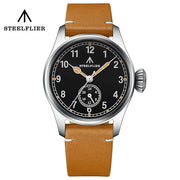 STEELFLIER SF746 Quartz Multi-Time-Zone Watch — VH60 Silent Sweep, 20 BAR