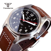 Tandorio 39mm Pilot Dive Watch — AR Sapphire, 20 BAR, Automatic, Luminous