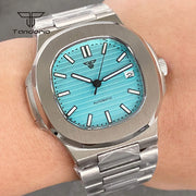 Tandorio 40mm Square Automatic Watch — Sapphire Crystal, Auto Date, NH35 or Miyota 8215