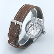 Corgeut 42mm Hand-Wound Watch — Sapphire Crystal, 316L Steel Case