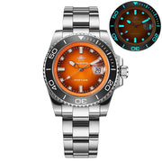 ADDIESDIVE Quartz Diver Watch — Ceramic Bezel, Luminous, 200m, Steel or Rubber Strap