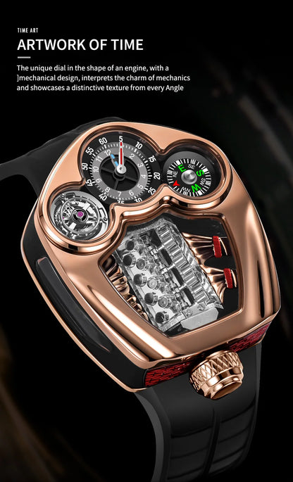 Unique V8 Engine Legacy Series | Unic Watches