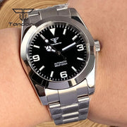 Tandorio 39mm Automatic Explorer Watch — Sapphire Crystal, Luminous