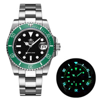 Green Black Steel