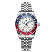 ADDIESDIVE Quartz GMT Diver Watch — Swiss Ronda 515 24-Hour, 20 BAR (AD2044)