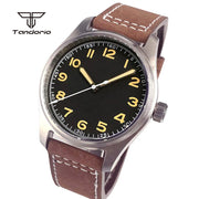 Tandorio 39mm Pilot Automatic Dive Watch — Miyota 8215, AR Sapphire, 20 BAR