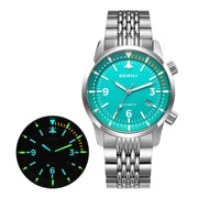 BERNY Automatic Watch — ST1612 Movement, Sapphire Crystal, AR Coating, 20 ATM