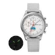 BERNY Chronograph Quartz Men Watch Luminous Miyota OS10 Top Luxury AR Coated Sapphire 5ATM Waterproof 2026 Sports Men’s Watches