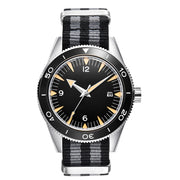 41MM  CORGEUT Sapphire Glass 100m Waterproof Japan  Automatic Luminous Mens Watch Nylon Strap