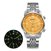BERNY Automatic Watch — ST1612 Movement, Sapphire Crystal, AR Coating, 20 ATM