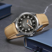 BERNY Frosted Dial Automatic Watch — ST2130 Movement, Sapphire Crystal, 10 ATM