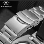 ADDIESDIVE Quartz Watch — Sapphire Crystal, Luminous, 200m, Stainless Steel