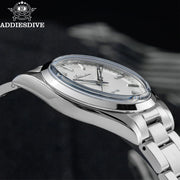 ADDIESDIVE 36mm Quartz Watch — AR-Coated Dome Glass, Luminous, 100m (AD2066)