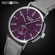 SEESTERN Ultra-Thin Automatic Watch — ST1701 Movement, Sapphire Crystal, Waterproof