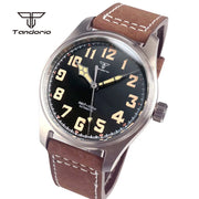 Tandorio 39mm Pilot Automatic Dive Watch — Miyota 8215, AR Sapphire, 20 BAR