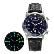 BERNY Automatic Watch — ST1612 Movement, Sapphire Crystal, AR Coating, 20 ATM