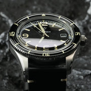 CADISEN Automatic Watch — Miyota 8215, Genuine Leather Strap, Luminous