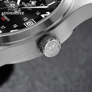 ADDIESDIVE 39mm Automatic Diver Watch — Sapphire Crystal, 200m, Miyota 8215