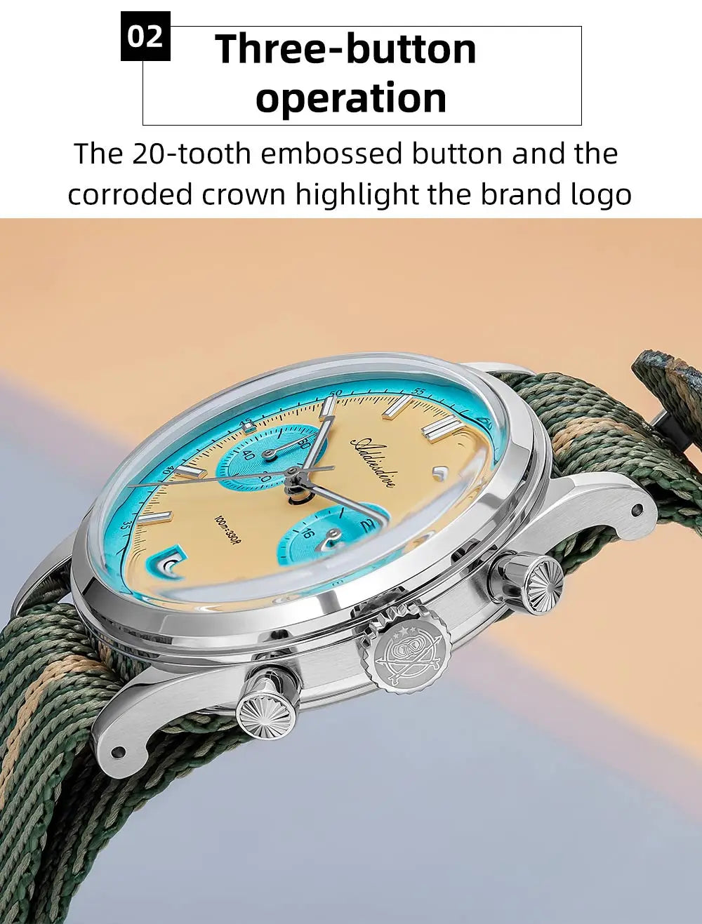 Naval Chronograph Quartz Watch | Unic Watches