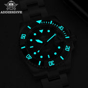 ADDIESDIVE Automatic Watch — Sapphire Crystal, Night Light, 200m (AD2536)