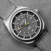CADISEN TI-7 Autodyne Titanium Steel Automatic Mechanical Canvas Wristwatch MIYOTA 8215 Luminous Sapphire Waterproof Man Watches