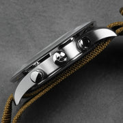 CADISEN Sky Explorer New Mens Watches Luxury Quartz Watch For Man Chronograph Japan MIYOTA 0S11 Men Gift Luminous Waterproof Canvas Wristwatc