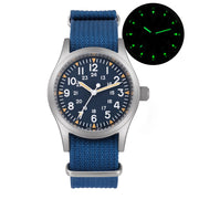 Militado ML05 Vintage Field Watch — VH31 Quartz, Sapphire Crystal, 38mm