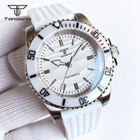 white-logo-rubber / Miyota82-steel back