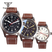 Tandorio 39mm Pilot Dive Watch — AR Sapphire, 20 BAR, Automatic, Luminous