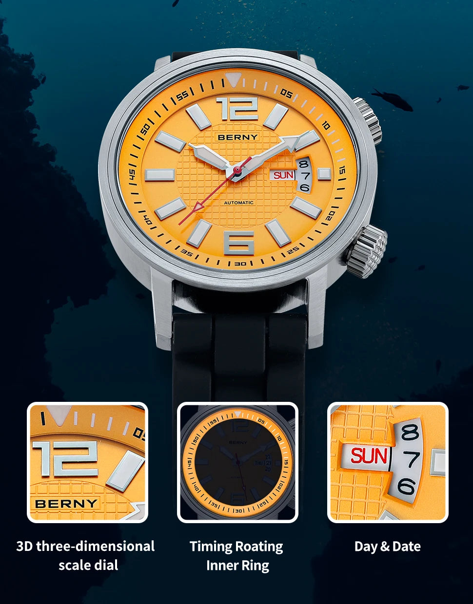 Abyss 200 Automatic Dive Watch