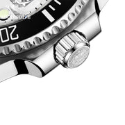 ADDIESDIVE Quartz Watch — 316L Steel, Blue Luminous, 20 BAR