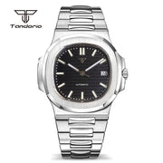 Tandorio 40mm Square Automatic Watch — Sapphire Crystal, Auto Date, NH35 or Miyota 8215