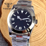 Tandorio 39mm Automatic Explorer Watch — Sapphire Crystal, Luminous