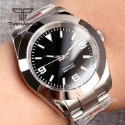 Tandorio 39mm Automatic Explorer Watch — Sapphire Crystal, Luminous