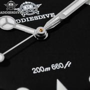 ADDIESDIVE 39mm Quartz Diver Watch — Ceramic Bezel, BGW9 Luminous, 200m (AD2068)