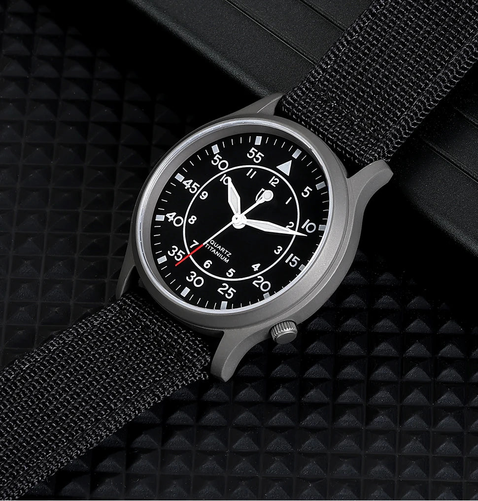 Ventura Titanium Field Quartz | Unic Watches