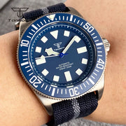Tandorio 42mm Titanium Automatic Dive Watch — NH35 or PT5000, Sapphire, 20 BAR