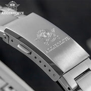 ADDIESDIVE Quartz Watch — Sapphire Crystal, Japanese Movement, Super Luminous, 100m