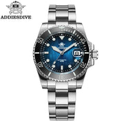 ADDIESDIVE Automatic Watch — Sapphire Crystal, Night Light, 200m (AD2536)