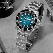 ADDIESDIVE Automatic Watch — Sapphire Crystal, Night Light, 200m (AD2536)