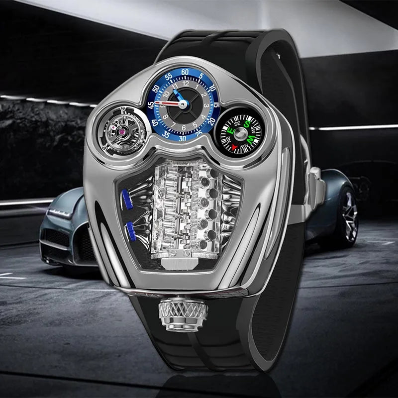 Unique V8 Engine Legacy Series | Unic Watches