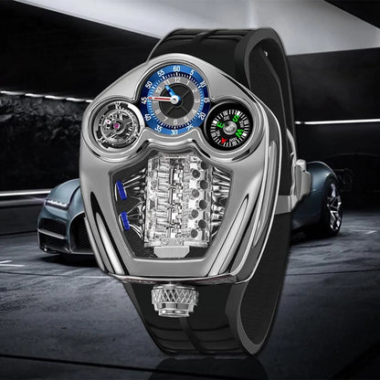Unique V8 Engine Legacy Series | Unic Watches