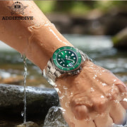 ADDIESDIVE Automatic Diver Watch — Miyota 8215, Sapphire Crystal, BGW9 Luminous (AD2503)