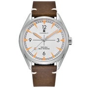 Corgeut 41mm Automatic Men's Watch — Japanese Movement, Sapphire Crystal, Leather Strap