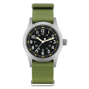 Militado ML05 Vintage Field Watch — VH31 Quartz, Sapphire Crystal, 38mm
