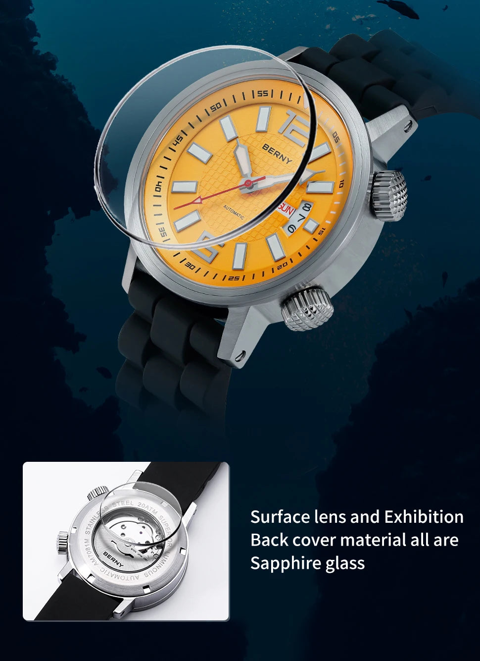 Abyss 200 Automatic Dive Watch