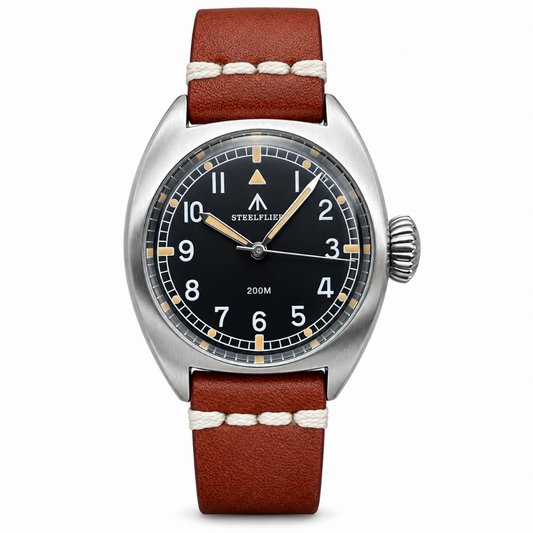 STEELFLIER SF745 36mm Quartz Dive Watch — VH31 Silent Sweep, 200m, Unisex